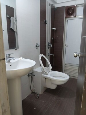 Bathroom in 2 BHK Apartment at Nahar Jonquille And Jamaica, Chandivali – for Rent