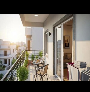 Balcony in 3 BHK Builder Floor at BPTP Parkland Pride, Sector 77 – for Sale