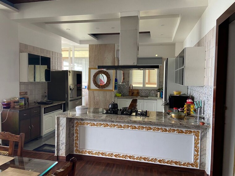 Kitchen, aman-luxury-apartments 4 Bedroom 2400 Sq.Ft. Penthouse In Sahastradhara Road Dehradun 10437785