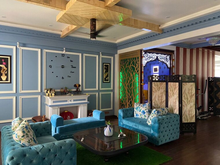 Living Room, aman-luxury-apartments 4 Bedroom 2400 Sq.Ft. Penthouse In Sahastradhara Road Dehradun 10437785