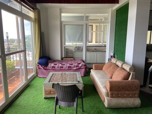 Living Room in 4 BHK Penthouse at Aman Luxury Apartments, Sahastradhara Road – for Sale