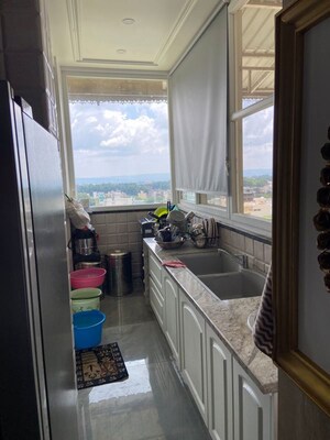 Balcony in 4 BHK Penthouse at Aman Luxury Apartments, Sahastradhara Road – for Sale