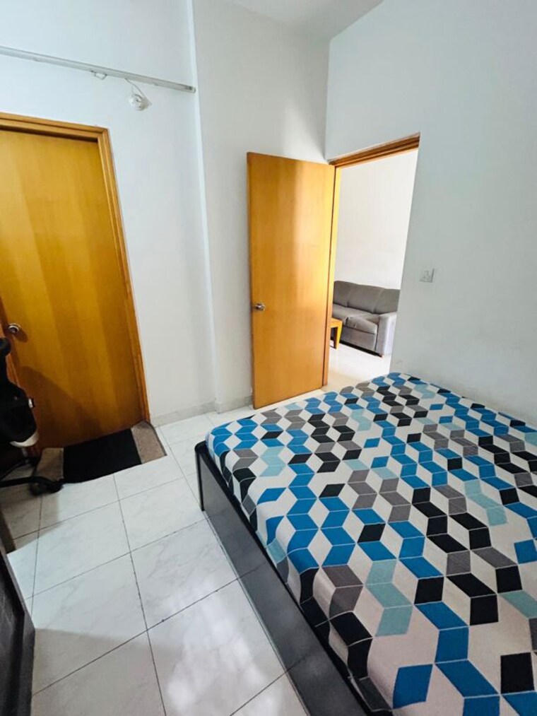 Bedroom, mantri-celestia 2 Bedroom 850 Sq.Ft. Apartment In Gachibowli Hyderabad 10437805