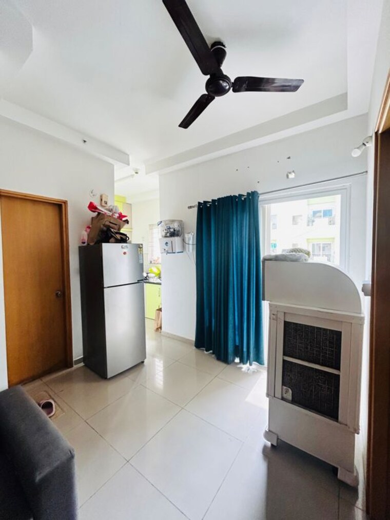 Living Room, mantri-celestia 2 Bedroom 850 Sq.Ft. Apartment In Gachibowli Hyderabad 10437805