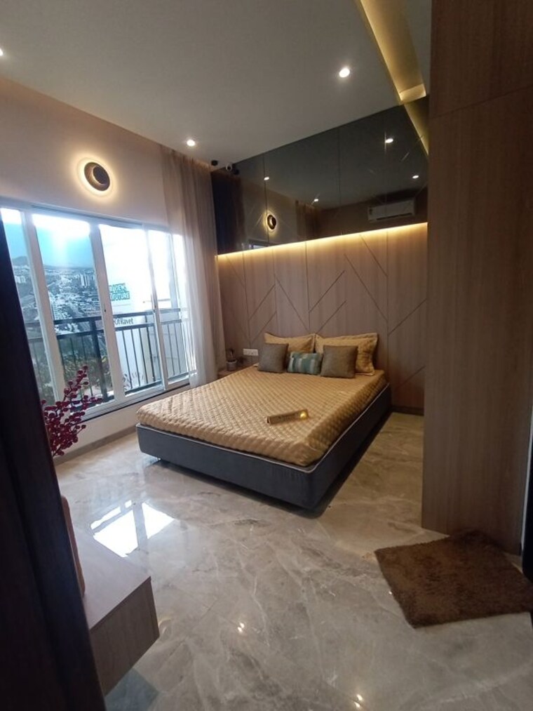 Bedroom, porwal-parklane-urbanjoy 2 Bedroom 760 Sq.Ft. Apartment In Sus Pune 10437798
