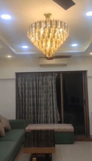 Living Room in 2 BHK Apartment at Sheth Vasant Oasis, Andheri East – for Rent