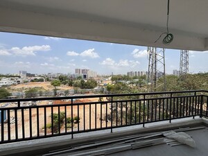 Balcony in 3 BHK Apartment at Praneeth Pranav Solitaire, Bachupally – for Rent