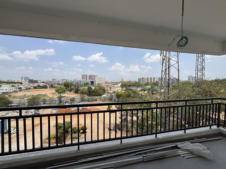 Balcony, praneeth-pranav-solitaire 3 Bedroom 1700 Sq.Ft. Apartment In Bachupally Hyderabad 10437866