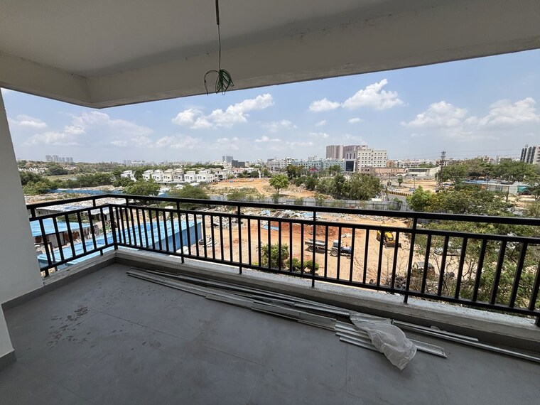 Balcony, praneeth-pranav-solitaire 3 Bedroom 1700 Sq.Ft. Apartment In Bachupally Hyderabad 10437866