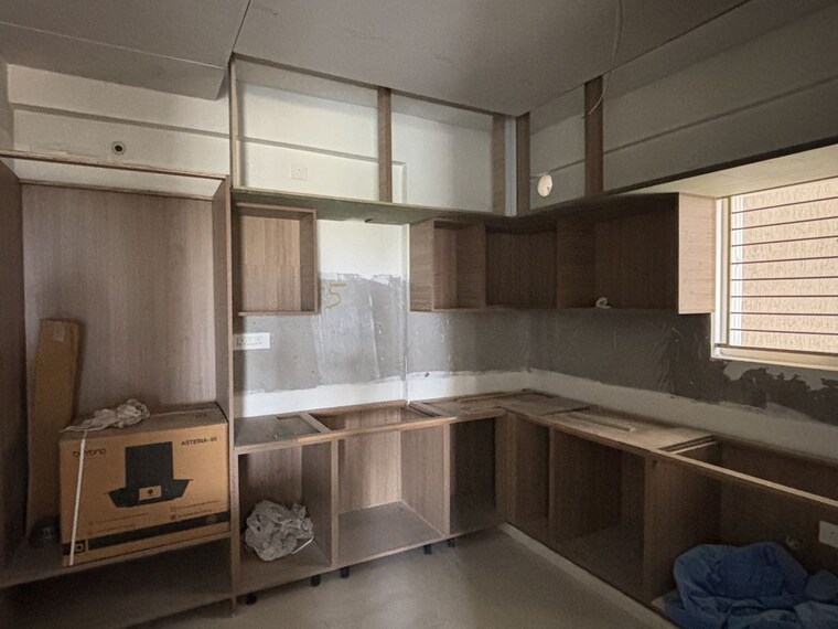 Kitchen, praneeth-pranav-solitaire 3 Bedroom 1700 Sq.Ft. Apartment In Bachupally Hyderabad 10437866