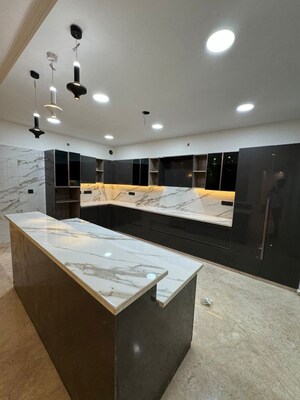 Kitchen in 5 BHK Builder Floor at Green Fields Colony – for Sale