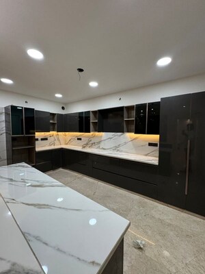 Kitchen in 5 BHK Builder Floor at Green Fields Colony – for Sale