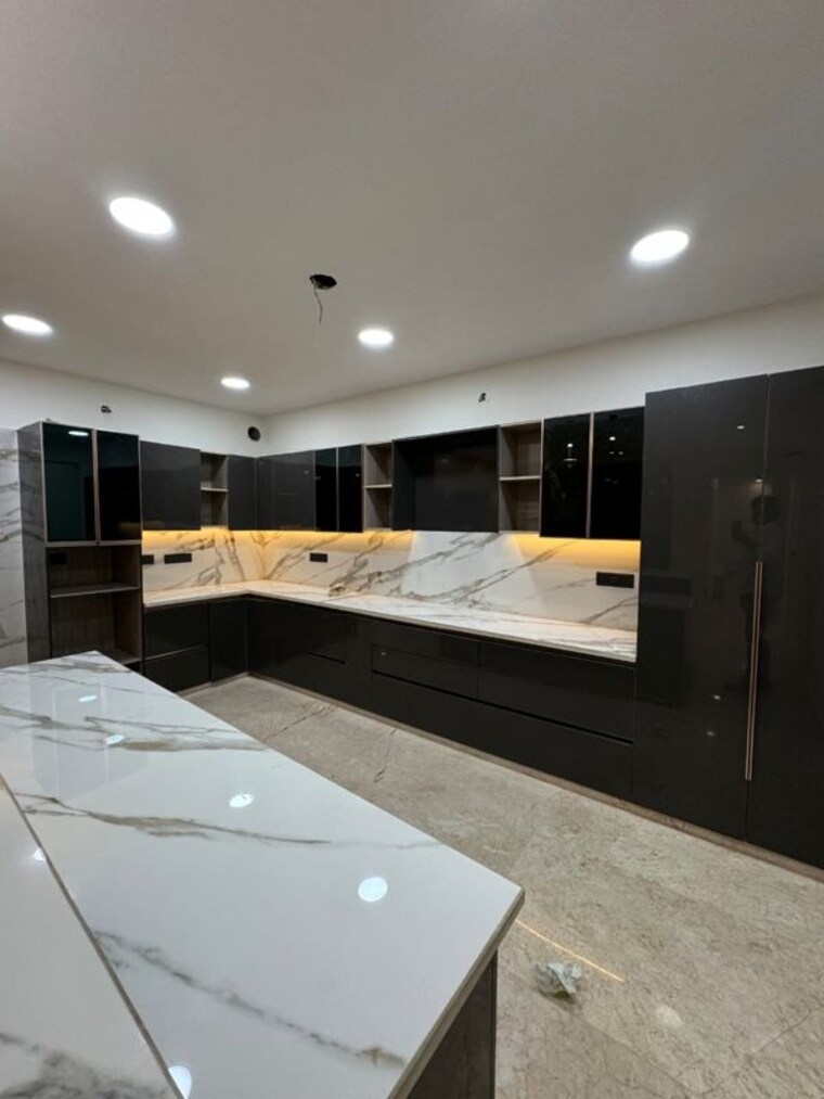 Kitchen, green fields colony 5 Bedroom 5000 Sq.Ft. Builder Floor In Green Fields Colony Faridabad 10437898