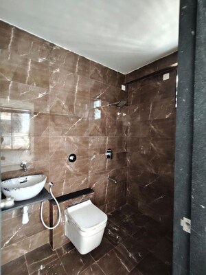 Bathroom in 3 BHK Apartment at Solaris Plus, Bhayli – for Sale