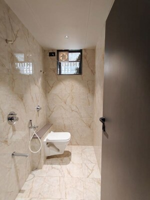 Bathroom in 3 BHK Apartment at Solaris Plus, Bhayli – for Sale