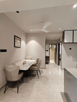 Dining area in 3 BHK Apartment at Solaris Plus, Bhayli – for Sale