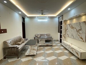 Living Room in 3 BHK Builder Floor at Saket – for Rent