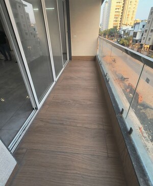 Balcony in 3 BHK Apartment at Athashree Luxuria, Bhayli – for Sale