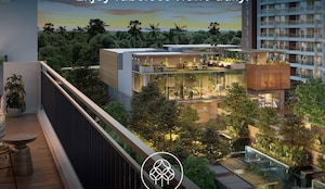 Balcony in 3 BHK Apartment at Godrej Woods, Thanisandra Main Road – for Sale