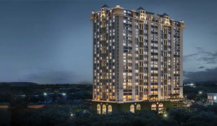 Exterior View, godrej-woods 3 Bedroom 2180 Sq.Ft. Apartment In Thanisandra Main Road Bangalore 10438011
