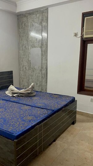 Bedroom in 1 BHK Builder Floor at Chattarpur – for Rent