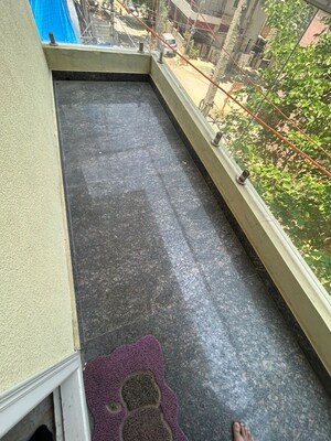 Balcony in 3 BHK Builder Floor at Hrbr Layout – for Rent
