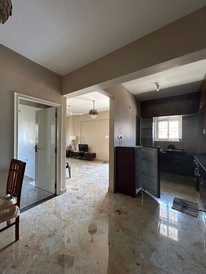 Living Room in 3 BHK Builder Floor at Hrbr Layout – for Rent