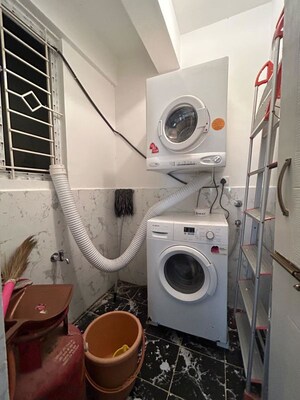 Bathroom in 3 BHK Builder Floor at Hrbr Layout – for Rent