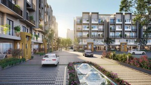 3 BHK Builder Floor – Exterior View View at Smart World Orchard, Sector 61 - for Sale