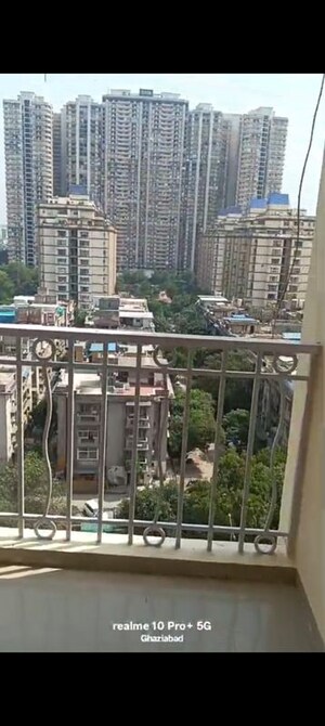 Balcony in 3.5 BHK Apartment at Shipra Srishti, Ahinsa Khand 1 – for Rent