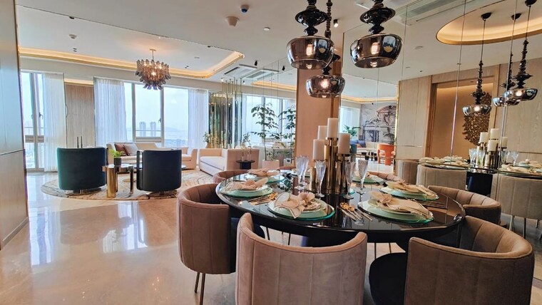 Living Room, lodha-aria 2 Bedroom 944 Sq.Ft. Apartment In Parel Mumbai 10438318