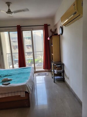 Bedroom in 2 BHK Apartment at Shipra Neo, Shipra Suncity – for Rent