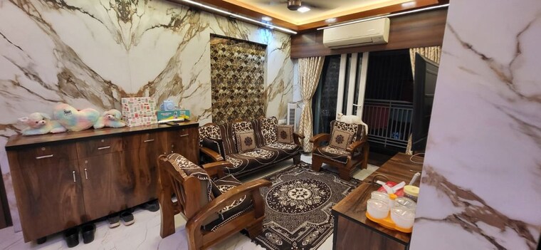Living Room, deraiya-iconico 1.5 Bedroom 980 Sq.Ft. Apartment In Kurla East Mumbai 10435673