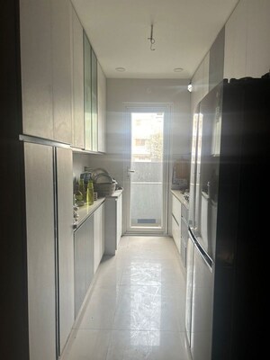 Kitchen in 3 BHK Builder Floor at Huda Staff Colony, Sector 46 – for Rent