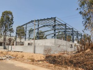  Warehouse – Exterior View View at Sompura Industrial, Dobbaspet - for Rent