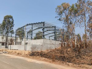  Warehouse – Exterior View View at Sompura Industrial, Dobbaspet - for Rent