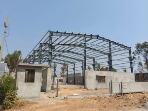  Warehouse – Exterior View View at Sompura Industrial, Dobbaspet - for Rent