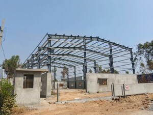  Warehouse – Exterior View View at Sompura Industrial, Dobbaspet - for Rent
