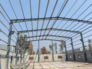  Warehouse – Exterior View View at Sompura Industrial, Dobbaspet - for Rent