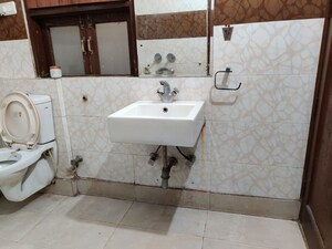 Bathroom in 3 BHK Builder Floor at Naraina – for Rent