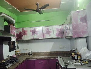 Kitchen in 3 BHK Builder Floor at Rohini Sector 5 – for Sale