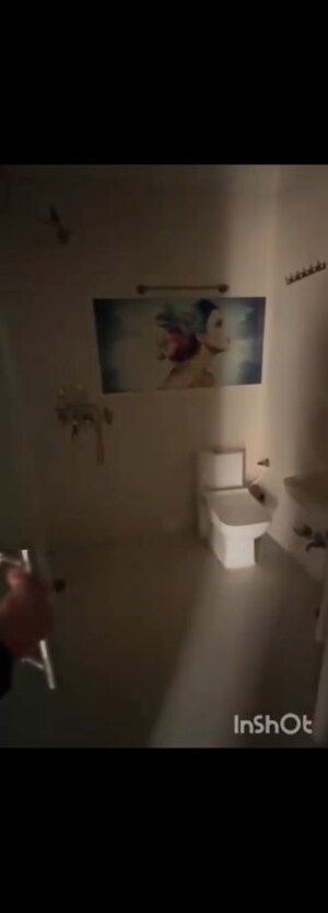 Bathroom in 1 BHK Builder Floor at Sector 14 – for Rent