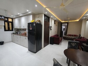 Living Room in 3 BHK Builder Floor at Naraina – for Rent