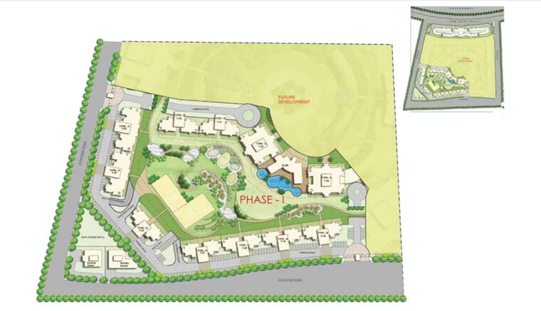 Master Plan, ats-picturesque-reprieves 4 Bedroom 2350 Sq.Ft. Apartment In Sector 152 Noida 10438483