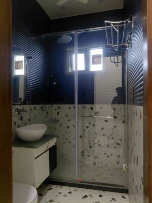 Bathroom in 3 BHK Apartment at Aishwarya Bangalore Homes, Hosa Road – for Rent
