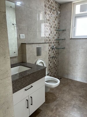 Bathroom in 3 BHK Apartment at AIPL The Peaceful Homes, Sector 70a – for Rent