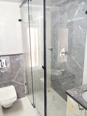 Bathroom in 3 BHK Apartment at Gachibowli County, Gachibowli – for Rent