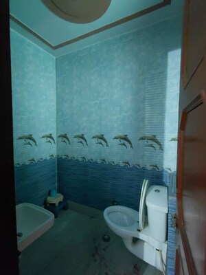 Bathroom in 3 BHK Builder Floor at Orchid Island, Sector 51 – for Rent