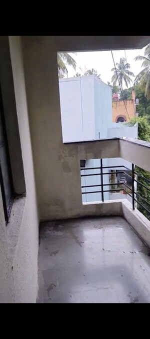 Balcony in 3 BHK Apartment at Sadashiv Peth – for Rent