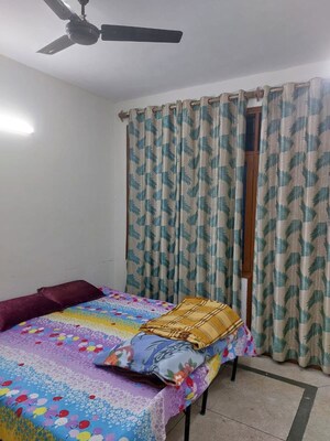 Bedroom in 3 BHK Builder Floor at RWA Apartments Sector 52, Sector 52 – for Rent